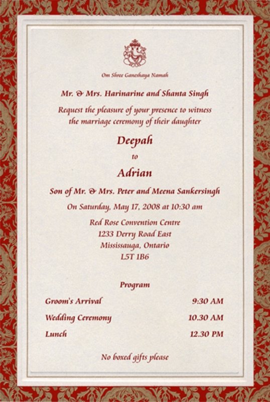30 Indian Wedding Invitations Ideas Wohh Wedding