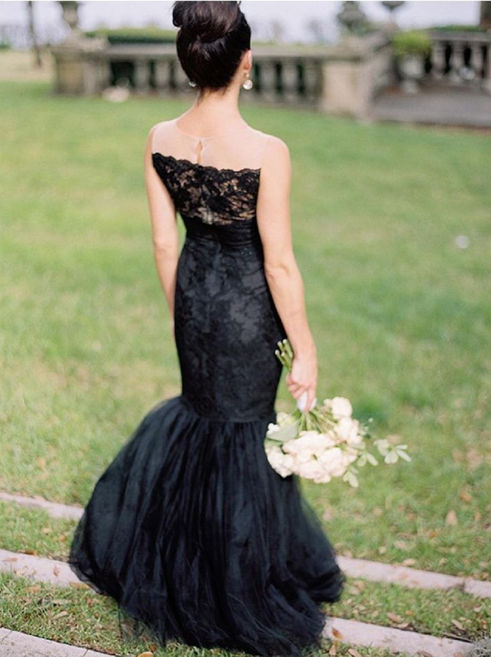 20 Stunning Black Wedding Dresses Ideas Wohh Wedding