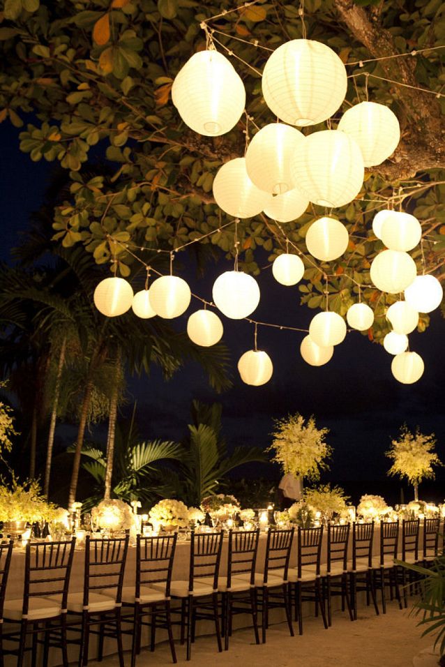 20 Inspirational Night Wedding Ideas - Wohh Wedding