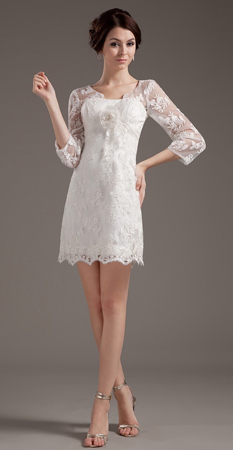 short bridal gowns