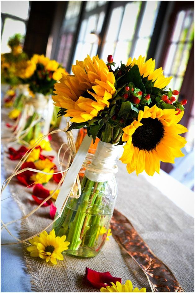 25 Sunflower Wedding Decorations Ideas Wohh Wedding