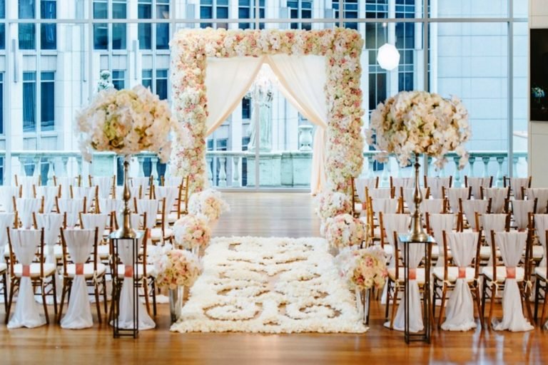 25 Blush Wedding Decorations Ideas