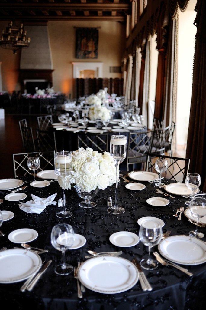 25 Black Wedding Decorations Ideas - Wohh Wedding