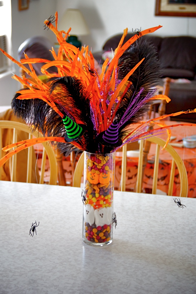 Ghoulishly Gorgeous Halloween Wedding Centerpieces