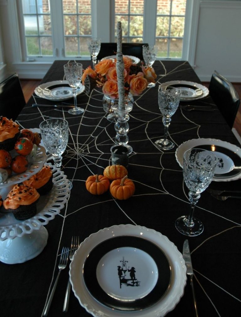 Spookify Your Halloween Wedding Table Decor