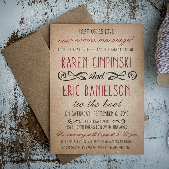 30 Casual Wedding Invitations Ideas Wohh Wedding