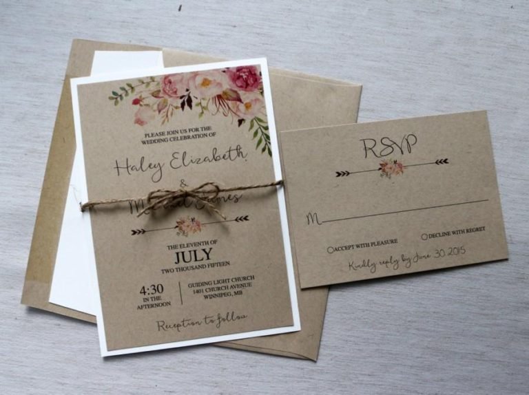 30 Boho Wedding Invitations Ideas You Love