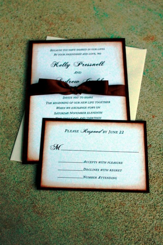30 Shabby Chic Wedding Invitations Ideas Wohh Wedding