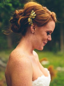 Messy Bun With a Hair Piece