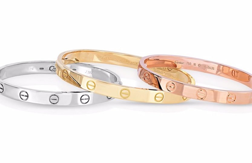 cartier love bracelet real gold